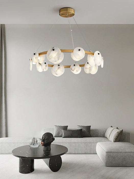 Trinidad Alabaster Chandelier Vakkerlight