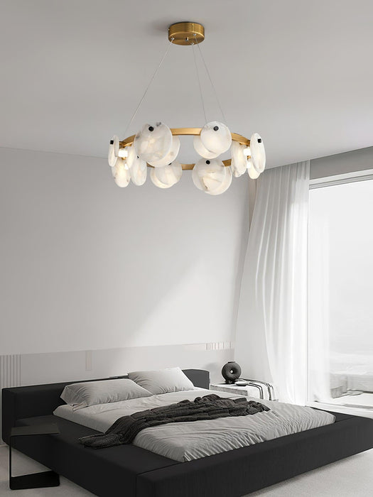 Trinidad Alabaster Chandelier Vakkerlight
