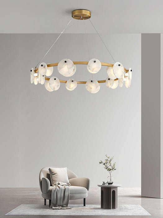 Trinidad Alabaster Chandelier Vakkerlight