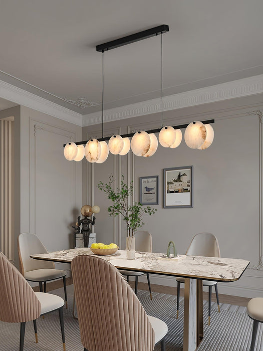 Trinidad Dining Room Alabaster Chandelier Vakkerlight