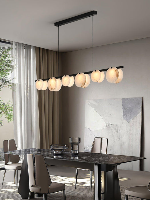 Trinidad Dining Room Alabaster Chandelier Vakkerlight