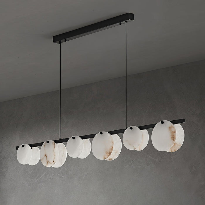 Trinidad Dining Room Alabaster Chandelier Vakkerlight