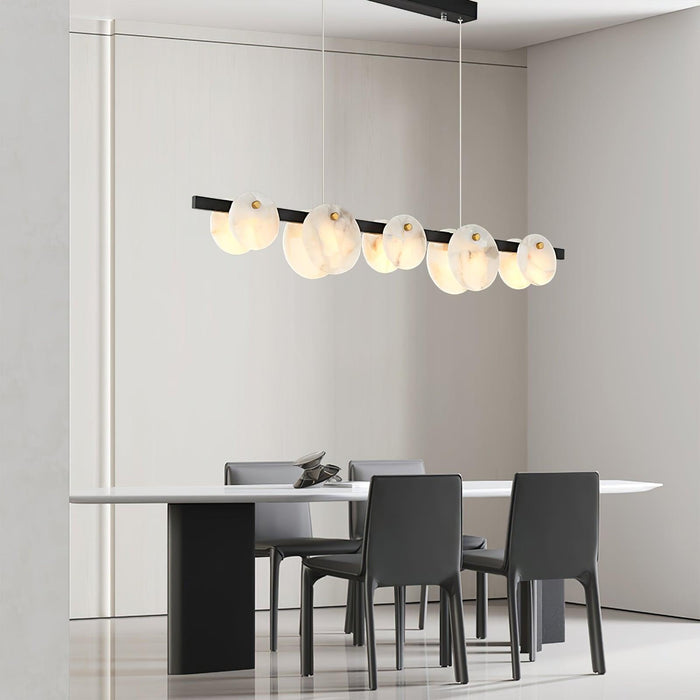 Trinidad Dining Room Alabaster Chandelier Vakkerlight