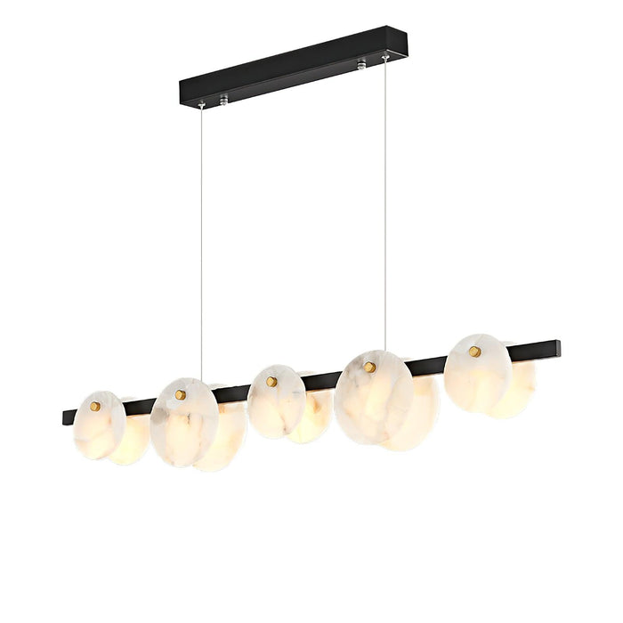 Trinidad Dining Room Alabaster Chandelier Vakkerlight