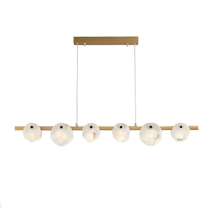 Trinidad Dining Room Alabaster Chandelier Vakkerlight