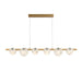 Trinidad Dining Room Alabaster Chandelier Vakkerlight