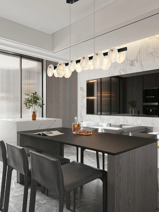 Trinidad Dining Room Alabaster Chandelier Vakkerlight