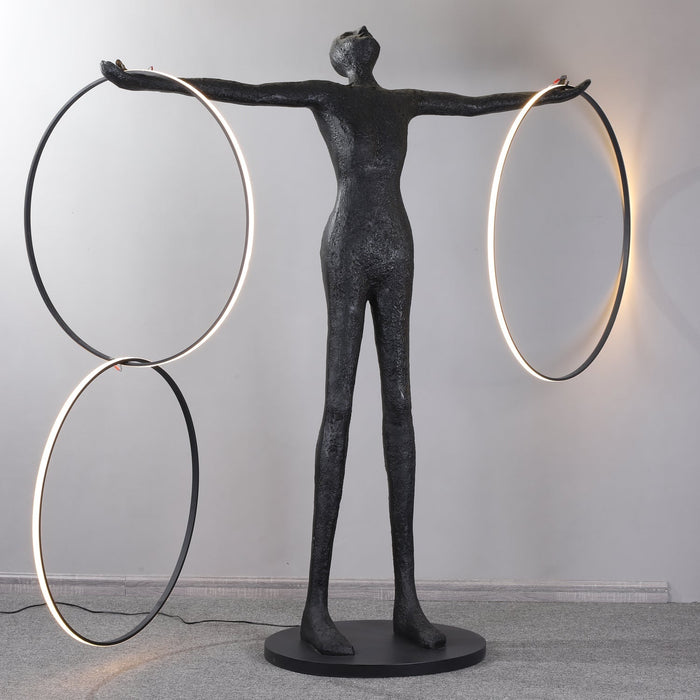 Trinity Life Sculpture Floor Lamp Vakkerlight