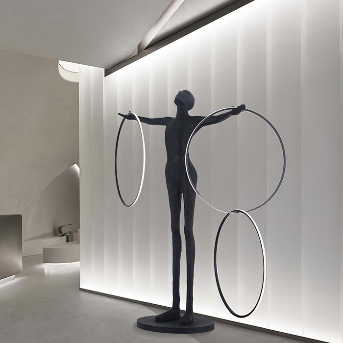Trinity Life Sculpture Floor Lamp Vakkerlight