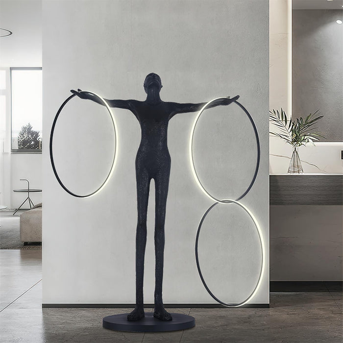 Trinity Life Sculpture Floor Lamp Vakkerlight