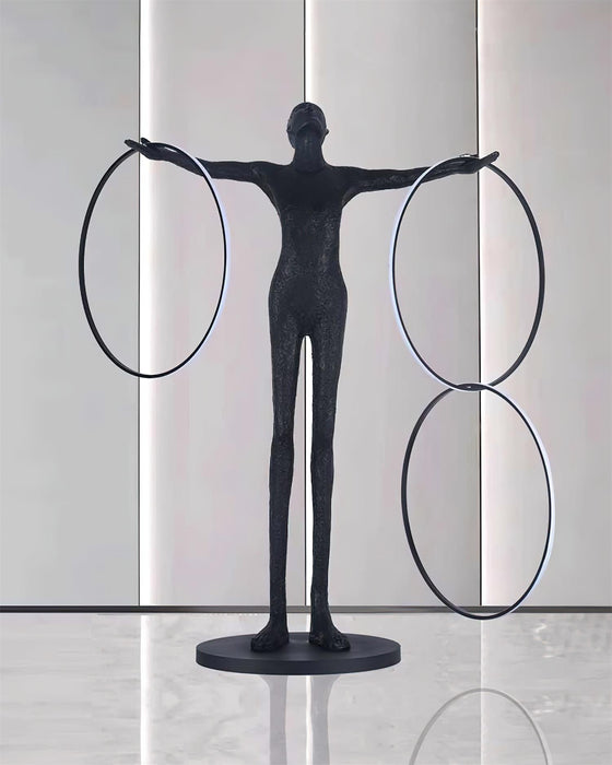 Trinity Life Sculpture Floor Lamp Vakkerlight