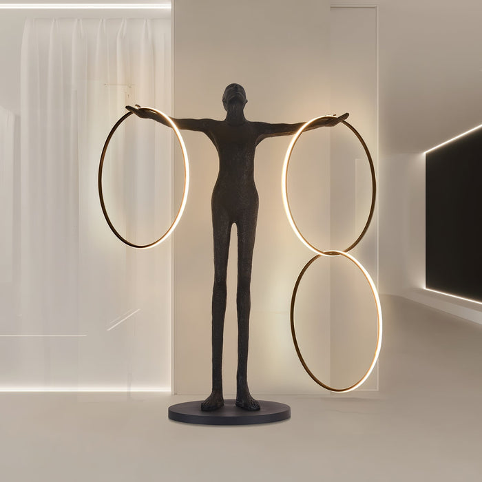 Trinity Life Sculpture Floor Lamp Vakkerlight