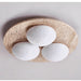 Trio Travertine Ceiling Light Vakkerlight