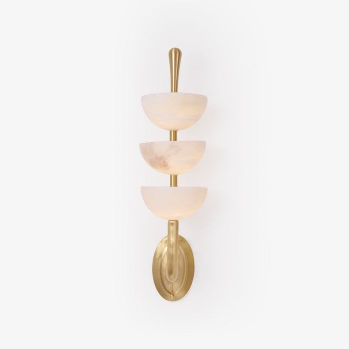 Triple Alabaster Wall Sconce Vakkerlight