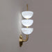 Triple Alabaster Wall Sconce Vakkerlight