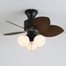 Tropica Palm Ceiling Fan Light Vakkerlight