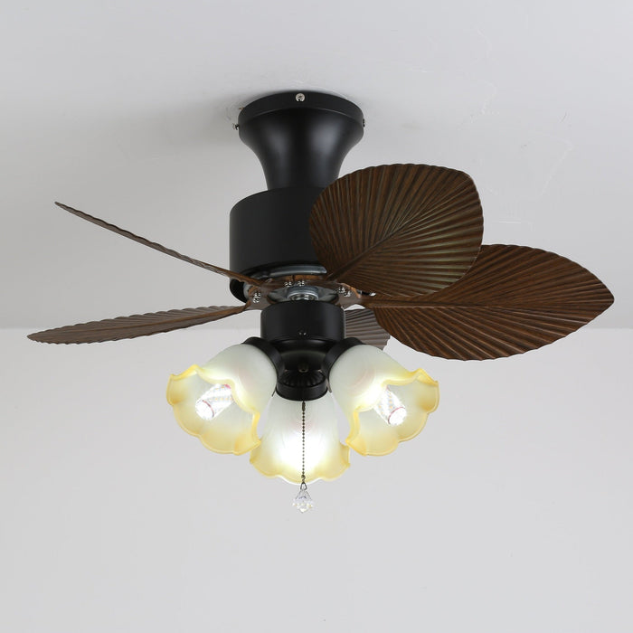 Tropica Palm Ceiling Fan Light Vakkerlight