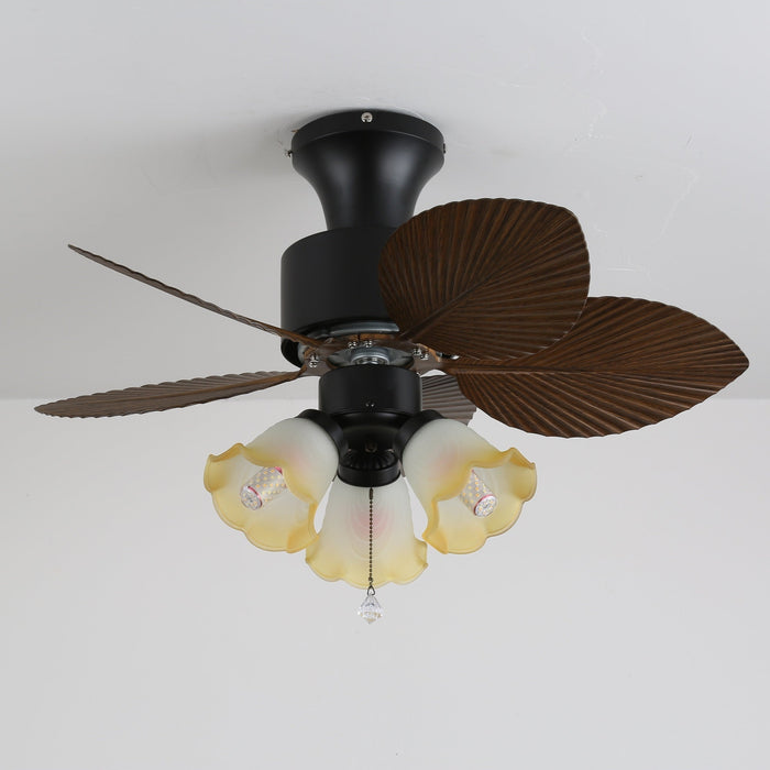 Tropica Palm Ceiling Fan Light Vakkerlight