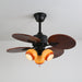 Tropica Breeze Ceiling Fan Light Vakkerlight