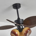 Tropiluxe Ceiling Fan Light Vakkerlight