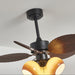 Tropiluxe Ceiling Fan Light Vakkerlight