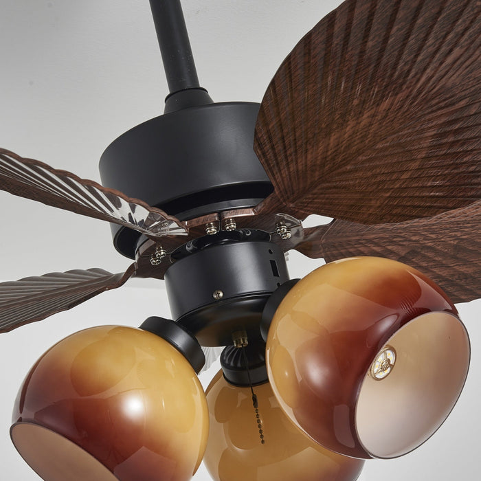 Tropiluxe Ceiling Fan Light Vakkerlight