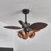 Tropiluxe Ceiling Fan Light Vakkerlight