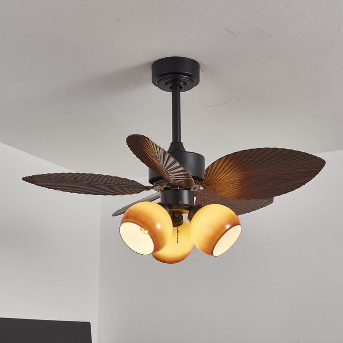 Tropiluxe Ceiling Fan Light Vakkerlight
