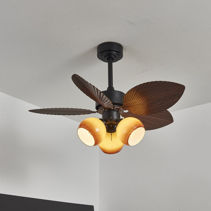 Tropiluxe Ceiling Fan Light Vakkerlight