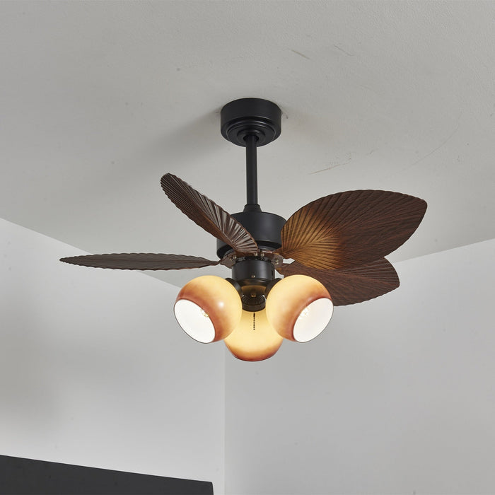 Tropiluxe Ceiling Fan Light Vakkerlight