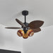 Tropiluxe Ceiling Fan Light Vakkerlight