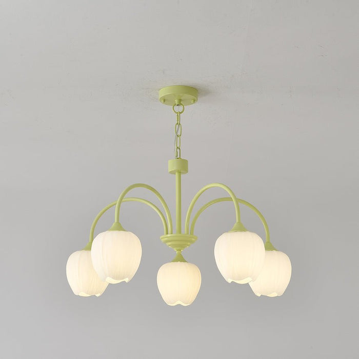 Tulip Matcha Chandelier Vakkerlight