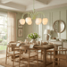 Tulip Matcha Chandelier Vakkerlight