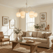 Tulip Matcha Chandelier Vakkerlight
