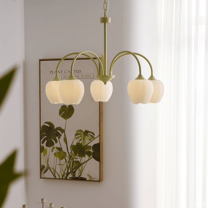 Tulip Matcha Chandelier Vakkerlight
