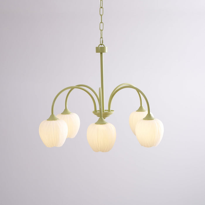 Tulip Matcha Chandelier Vakkerlight