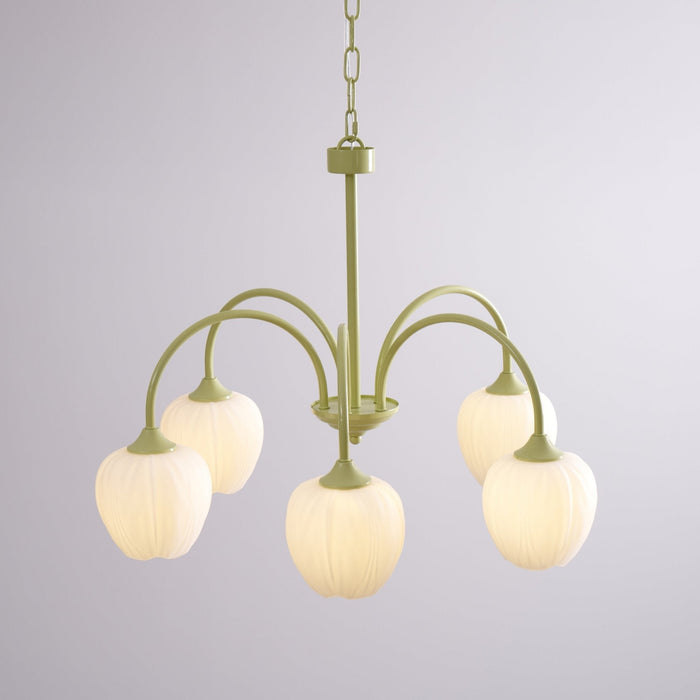 Tulip Matcha Chandelier Vakkerlight