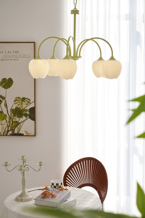 Tulip Matcha Chandelier Vakkerlight