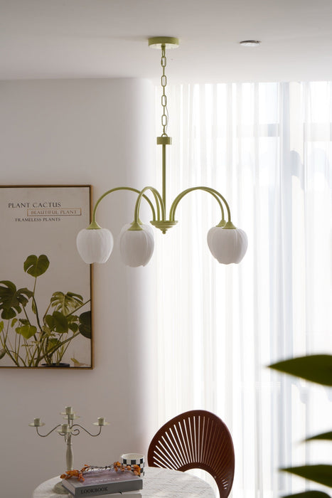 Tulip Matcha Chandelier Vakkerlight