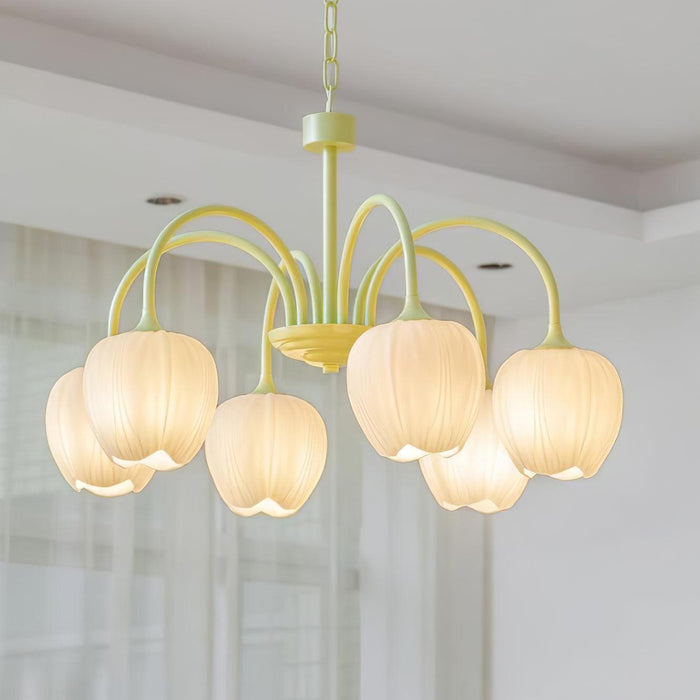 Tulip Matcha Chandelier Vakkerlight