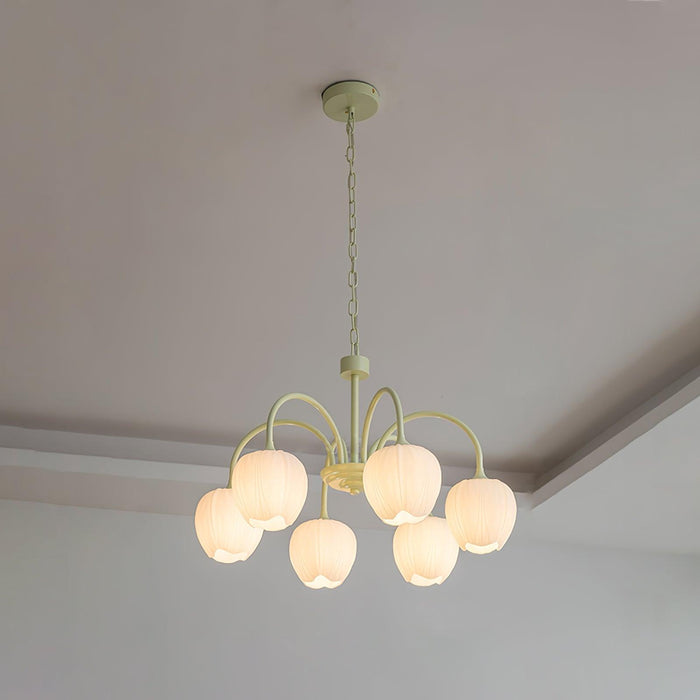 Tulip Matcha Chandelier Vakkerlight
