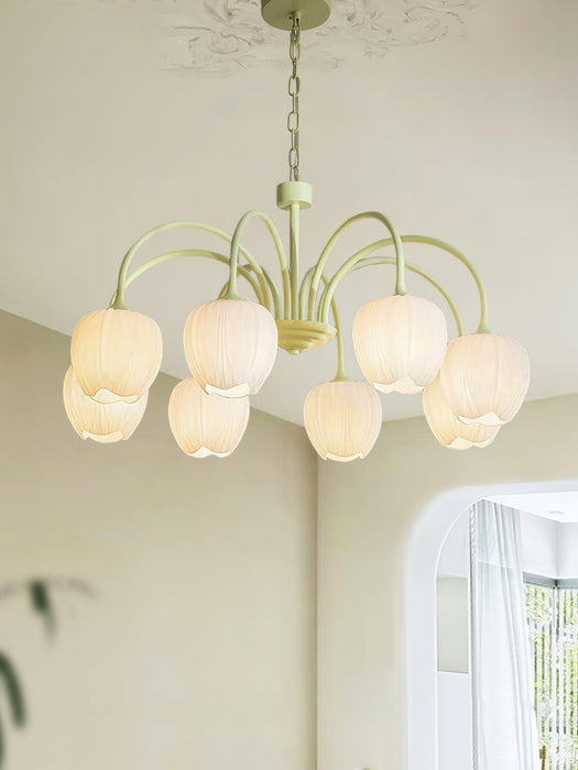 Tulip Matcha Chandelier Vakkerlight