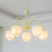Tulip Matcha Chandelier Vakkerlight