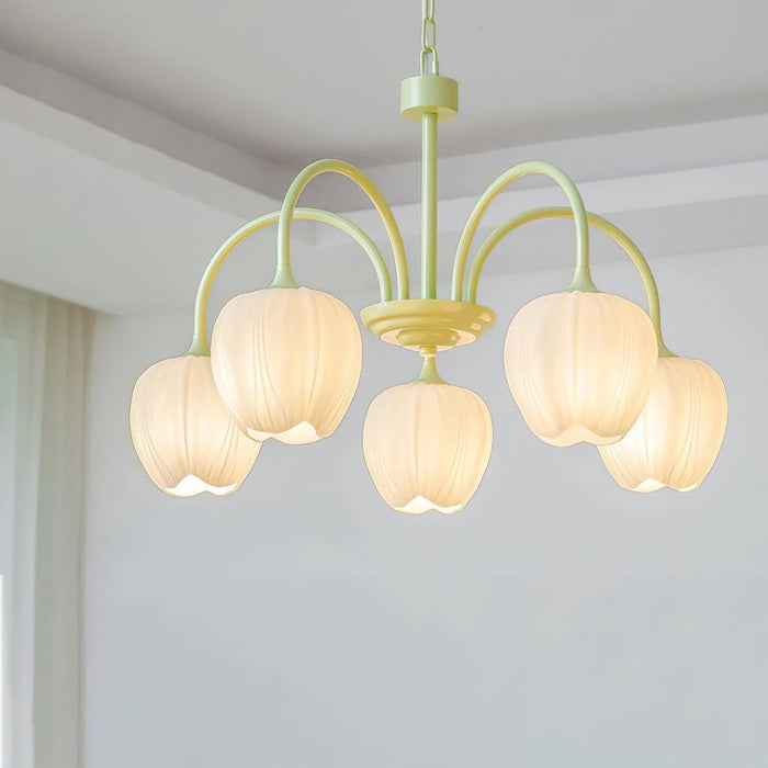 Tulip Matcha Chandelier Vakkerlight