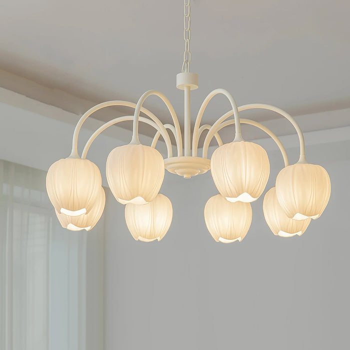 Tulip Matcha Chandelier Vakkerlight