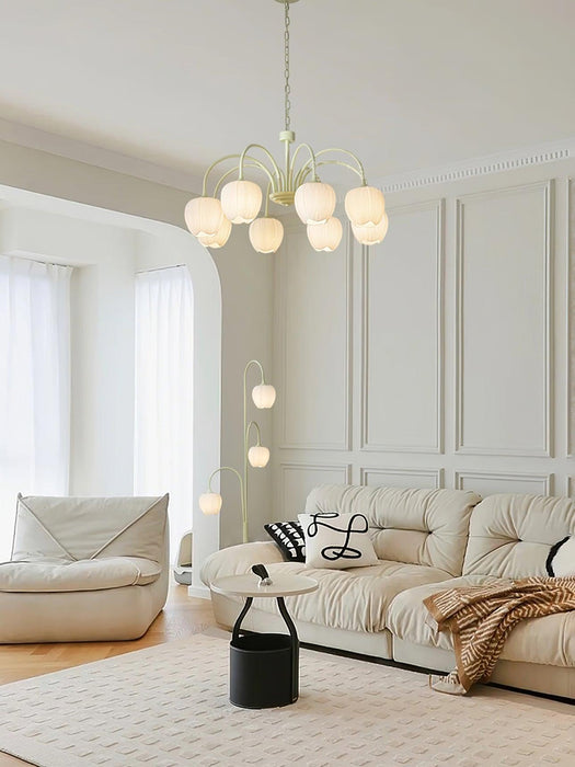 Tulip Matcha Chandelier Vakkerlight