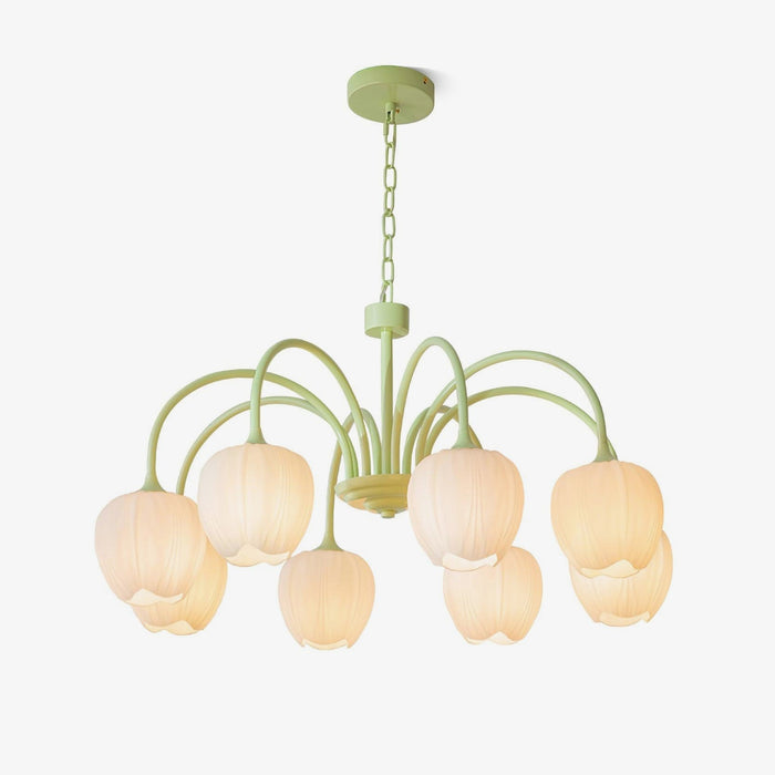 Tulip Matcha Chandelier Vakkerlight