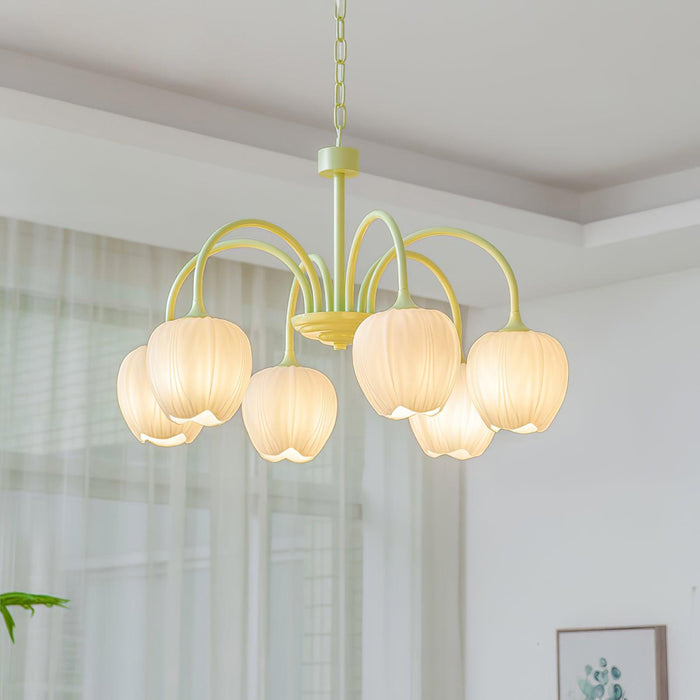 Tulip Matcha Chandelier Vakkerlight