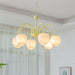 Tulip Matcha Chandelier Vakkerlight