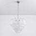 Tuliva Glass Chandelier Vakkerlight